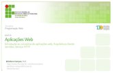 Introdução ao conceitos de aplicações web; Arquitetura ... · Introdução ao conceitos de aplicações web; Arquitetura cliente-servidor; Serviço HTTP. AULA 01 Programação