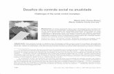 Desafios do controle social na atualidade - SciELO · 126 Serv. Soc. Soc., São Paulo, n. 109, p. 126-150, jan./mar. 2012 Desafios do controle social na atualidade Challenges of the