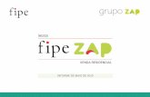 INFORME DE MAIO DE 2019 - FipeZAP · 2019-06-05 · ÍNDICE FIPEZAP DE VENDA RESIDENCIAL INFORME DE MAIO/2019 Análise do último mês: após alta de 0,14% em abril, o Índice FipeZap