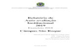 Relatório de Auto avaliação Institucional 2019srq.ifsp.edu.br/attachments/article/89/RELATORIO-CPA... · 2019-03-28 · De acordo com o Programa de Avaliação Institucional do