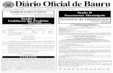 DIRIO OFICIAL DE BAURU 1 Diário Oficial de Bauru · 2013-01-30 · nº 2204 após o cumprimento das exigências legais, num prazo não superior a 30 dias, a contar desta publicação,