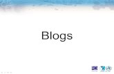 Blogs - eventos.bvsalud.org€¦ · Portal de Blogs • Permite a existência de múltiplos blogs simultâneos em uma única instalação. • O Portal concentra as informações