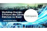 Workshop Energia – O Futuro dos Carros Elétricos no Brasil · 2018-08-15 · O Futuro dos Carros Elétricos no Brasil Juliana Sanchez Morine. 1 AGENDA Cenário –Onde estamos?