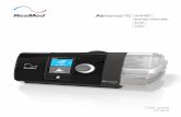 User guide - CPAPS · 2015-04-22 · Português 1 PORTUGUÊS Bem-vindo O AirSense™ 10 AutoSet™ e o AirSense 10 AutoSet for Her são dispositivos de pressão autoajustável premium