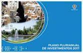 PLANO PLURIANUAL DE INVESTIMENTOS 2017 - Évora · 2016-12-05 · e n t i d a d e plano plurianual de investimentos - funcional plano municipio de evora do ano 2017 despesas de investimento