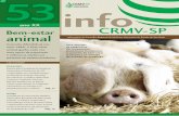 CRMVSP - nº 53 · 2014-04-17 · Promover o BEA não é tarefa fácil, mas é um dever ético de médicos veterinários e zootecnistas, seja na clínica de pequenos animais ou no