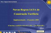 Novas Regras IATA de Construção Tarifáriaapavtnet.pt/upload/docs/iata.pdf-HIP check em tarifas normais: Para todas as transações, aplicar-se-á o mesmo check tarifário : 1) desde