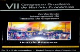 de Resumos - Encontros... · 2020-05-06 · Llvro de resumos De 2 a 5 de setembro Hotel Parque dos CocueJros Ser g i pe Aracaju . de Oleo de Adauto Vil Congresso Brasileiro de Historio