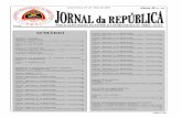 SUMÁRIO · 2020-06-03 · Jornal da República Série II, N.° 20 Sexta-Feira, 29 de Maio de 2020 Página 460 Sexta-Feira, 29 de Maio de 2020 Série II, N.° 20 PUBLICAÇÃO OFICIAL