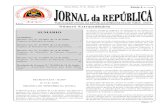 Número Extraordinário · Jornal da República Série I, N.° 23 A Sexta-Feira, 14 de Junho de Página 2019 1 $ 2.75 PUBLICAÇÃO OFICIAL DA REPÚBLICA DEMOCRÁTICA DE TIMOR - LESTE