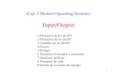 io [Modo de Compatibilidade]ines/aulas/0910/SO/io.pdf · 2010-06-07 · Controladores de dispositivos (device controllers) • Componentes de um dispositivo de I/O – mecânico –