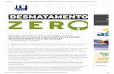 desmatamento zero do Cerrado · desmatamento zero do Cerrado m manifesto, 40 organizações ambientais convocam os setores da soja e carne a impedir a destruição de mais de 30%