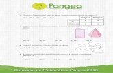 4.º ano - Concurso de Pangea Portugal · 2020-02-28 · 4.º ano 1. Observa o Diagrama de Carroll da figura. Quantos números ficarão na região B? (A) 0 (B) 1 (C) 2 (D) 3 (E) 5