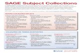 SAGE Subject Collections - SAGE Publications Inc · As SAGE Subject Collections são pacotes específicos de disciplinas das revistas mais difundidas e com revisão paritária nas
