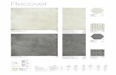 Recover Ivory - Aparici€¦ · Recover Mix Nat. Espiga Mosaico 22,5x32,5 cm 8,86”x12,79” G-2187 Recover Stamp Natural consists of 8 different aleatory patterns Recover Stamp