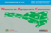 Números da Agropecuária Catarinensedocweb.epagri.sc.gov.br/website_cepa/publicacoes/... · catarinense e brasileira produzidas pelo Centro de Socioeconomia e Planejamento Agrícola