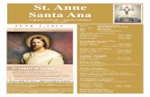 St. Anne Santa Ana...2019/06/02  · B. Taylor y a todos los sacerdotes que salieron en apoyo de nuestros sacerdotes Vincentinos que deja-rán nuestra Igesia Santa Ana. Hubo una maravillosa