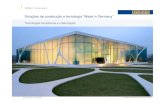 Soluções de construção e tecnologia “Made in Germany” Bernhardt.pdf · Durabilidade como conceito de empresa Soluções de construção e tecnologia – made in German y Um