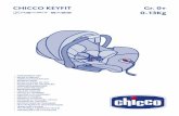 CHICCO KEYFIT Gr. 0+ 0-13Kgi6.cdscdn.com/imagesOK/notice/chicco-siege-auto-key-fit... · Esta cadeira é compatível com a base KeyFit europeia, acessório incluído ou vendido à