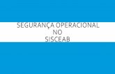 SEGURANÇA OPERACIONAL NO SISCEAB - Seguranca... · Segurança do Sistema de Controle do Espaço Aéreo Brasileiro SEGCEA SIPACEA 2 SIPACEA 3 SIPACEA 4 SIPACEA SP ... Curso SGSO-ASE010