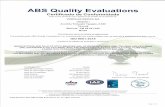 Innova · 2019-12-12 · ABS Quality Evaluations Certificado de Conformidade Este é para certificar que o Sistema de Gestão da Qualidade da VIDEOLAR-INNOVA SIA Unidade I Avenida