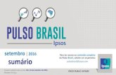 Cenários Políticos e seu Impacto na Economia · análises e previsões trazidas pelos dados do Pulso Brasil nos últimos meses. Além disso, o Relatório Trimestral de Inflação