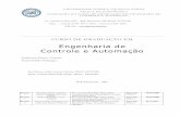 Engenharia de Controle e Automação€¦ · Colegiado do Curso de Engenharia de Controle e Automação Projeto Político-Pedagógico – Curso de Graduação em Engenharia de Controle