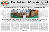 13 de dezembro de 2012 Boletim Municipal Página …...da por 15 pinturas, 2 xi-logravuras, 4 presépios e 3 peças da Sagrada Família, faz parte das comemorações natalinas de Vinhedo