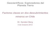 Geocientíficos: Exploradores del Planeta Tierra Factores ...exploraberg.cl/wp-content/uploads/2009/10/Andres-Bello_4oct12_4.pdf · Geocientíficos: Exploradores del Planeta Tierra