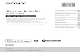 Sistema de áudio Introdução para casa · MHC-V5 MHC-V5.PT.4-531-350-81(1)2014 Sony Corporation Impresso no Brasil Sistema de áudio para casa Manual de Instruções Introdução