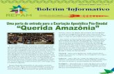 Sinodal - O EVANGELHOxacute1.com/wp-content/uploads/2019/09/Boletim... · Ecológica – descobrindo o rosto de Deus em toda a criação, e sua majestade e vulnerabilidade na Ama-zônia