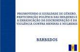 PALESTRA - PROMOVENDO A IGUALDADE DE GÊNERO, … · 2018-09-29 · promovendo a igualdade de gÊnero, participaÇÃo polÍtica das mulheres e a erradicaÇÃo da discriminaÇÃo e