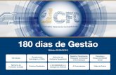 180 dias de Gestão - CFC · Ainda no primeiro semestre, vários documentos foram disponibilizados em audiência pública, os quais têm previsão para aprovação em 2018, conforme