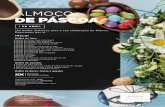 ALMOÇO DE PÁSCOA - Aldeia dos Capuchos Golf & SPA · 2018-03-23 · INCLUI Buﬀet de frios • Salada de couve roxa com canela • Salada de tomate com orégãos • Salada de