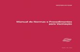 Manual de Normas e Procedimentos para Vacinaçãobiblioteca.cofen.gov.br/wp-content/uploads/2017/02/Manual-de-Nor… · Em espanhol: Manual de normas y procedimientos para vacunación.
