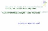 DAVID SELEMANE JOSÉ - UFRGS...da Província de Tete e Niassa com difícil acesso; As reservas de carvão de Moçambique permaneceram relativamente inexploradas desde a independência