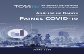 Junho 2020 Painel COVID-19.pdf · O painel é uma ferramenta interativa de Business Inteligence que reúne infor-mações de diversas bases de dados e as consolida de modo que, visualmente,