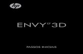 PASSOS INICIAIS - Hewlett Packardh10032. · NOTA: Antes de usar a tecnologia de Cinema 3D e os óculos 3D, leia as respectivas informações de segurança. Consulte um médico se