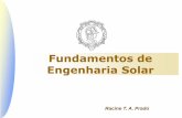 Fundamentos de Engenharia Solar - USPpaineira.usp.br/sisea/wp-content/uploads/2019/06/... · Fator de remoção de calor do coletor e Fator de vazão Fundamentos de Engenharia Solar