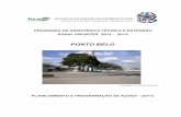 PONTO BELO - Incaper · Este documento está dividido em duas partes: a primeira, o diagnóstico, apresenta ... A situação das atividades agropecuárias desenvolvidas no município