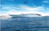 MEDITERRANEAN SEA - Crystal Cruises · PDF file the seychelles venice & the dalmatian coast greece & the greek isles cyprus, egypt & the holy land the emirates & arabia the turquoise