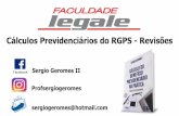 Cálculos Previdenciários do RGPS - RevisõesREVISÃO IRSM DE FEVEREIRO DE 1994 (39,67%) Artigo 21 da Lei nº 8.880/94: Nos benefícios concedidos com base na Lei nº 8.213, de 1991,