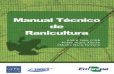 Manual Técnico de Ranicultura - FACULDADE …faculdadeanclivepa.edu.br/images/manuais/manual...O Manual Técnico de Ranicultura foi elaborado, editorado e publicado graças à participação