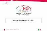 REGULAMENTO GERAL - Comité Olímpico Portugalcomiteolimpicoportugal.pt/wp-content/uploads/2018/08/... · 2019-01-14 · a melhor interpretação de um conjunto selecionado de normas