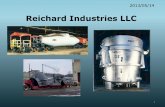 Reichard Industries LLC...• Inspeção detalhada de cada Carro Torpedo incluindo: –Deflexão do charuto, desgaste do munhão, desgaste do rolamento, desgaste das rodas, análise