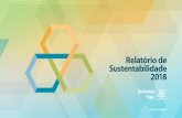 Relatório de Sustentabilidade 2018 · 2019-11-13 · Quem Somos internacionais, investimos no aperfeiçoamento e na educação de jovens e adultos - do ensino fundamental à pós-graduação