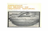 Arquivo Mus. Hist. Nat. vol. VI/VII - Museu Nacional - UFRJ · 2017-04-17 · Grande e a dos Anjos, Pontal do Atalaia e a Ilha de Cabo Frio, em Arraial do Cabo, no local exato onde