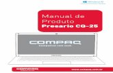 Manual de Produto - Compaq · 2020-05-28 · pg. 3 As informações contidas neste documento estão sujeitas a alterações sem aviso. As únicas garantias para produtos e serviços