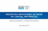 INDÚSTRIA BRASILEIRA DE BENS DE CAPITAL MECÂNICOS · 2015-10-07 · transforme em vantagem competitiva. O Banco Central teve uma recaída na utilização do câmbio como âncora