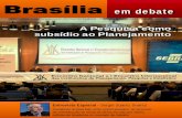 Brasilia em debate 08 (141031) · Opção 1 Disque Saúde - Ou vidoria da Secretaria de Saúde Opção 2 Agendamento e solicitação de doação de sangue - F un dação Hemocentro